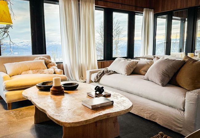 Casa en Chapelco - Exclusiva Casa de Montaña para grupos con vista a la Cordillera