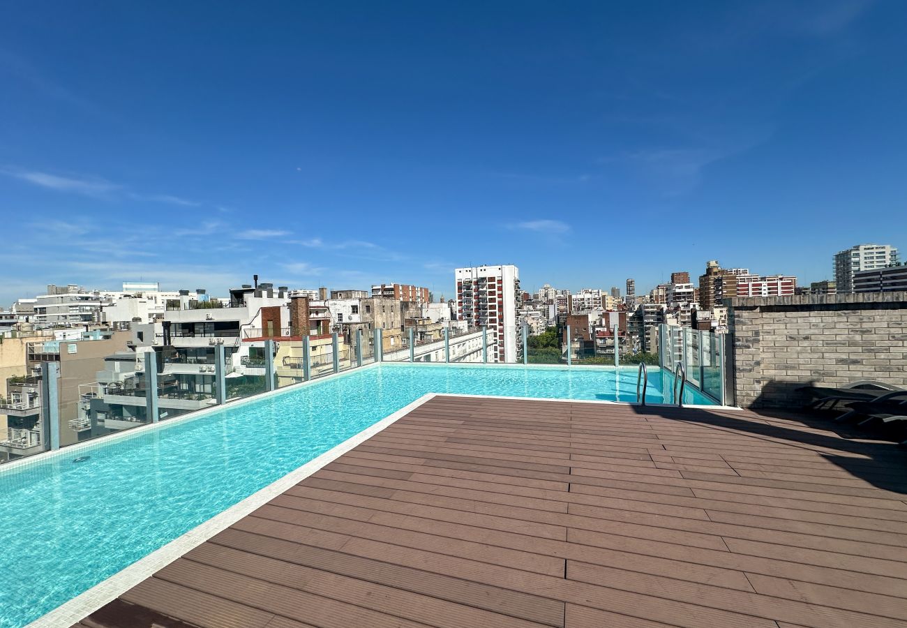 Apartment in Buenos Aires - Moderno con balcón en Cañitas & Campo Argentino de Polo