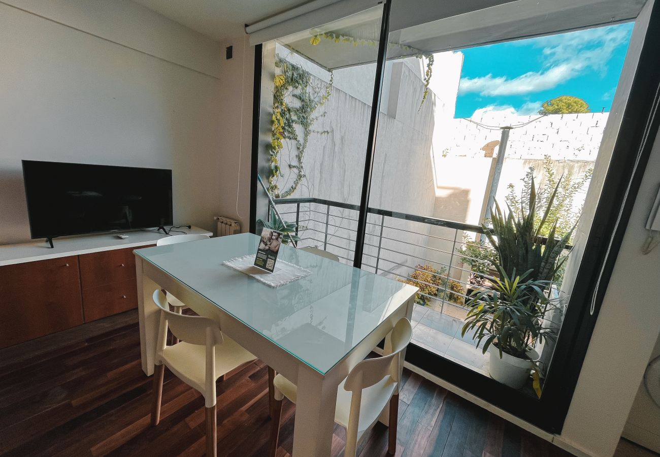 Estúdio em Buenos Aires - Funcional monoambiente con balcon en Palermo
